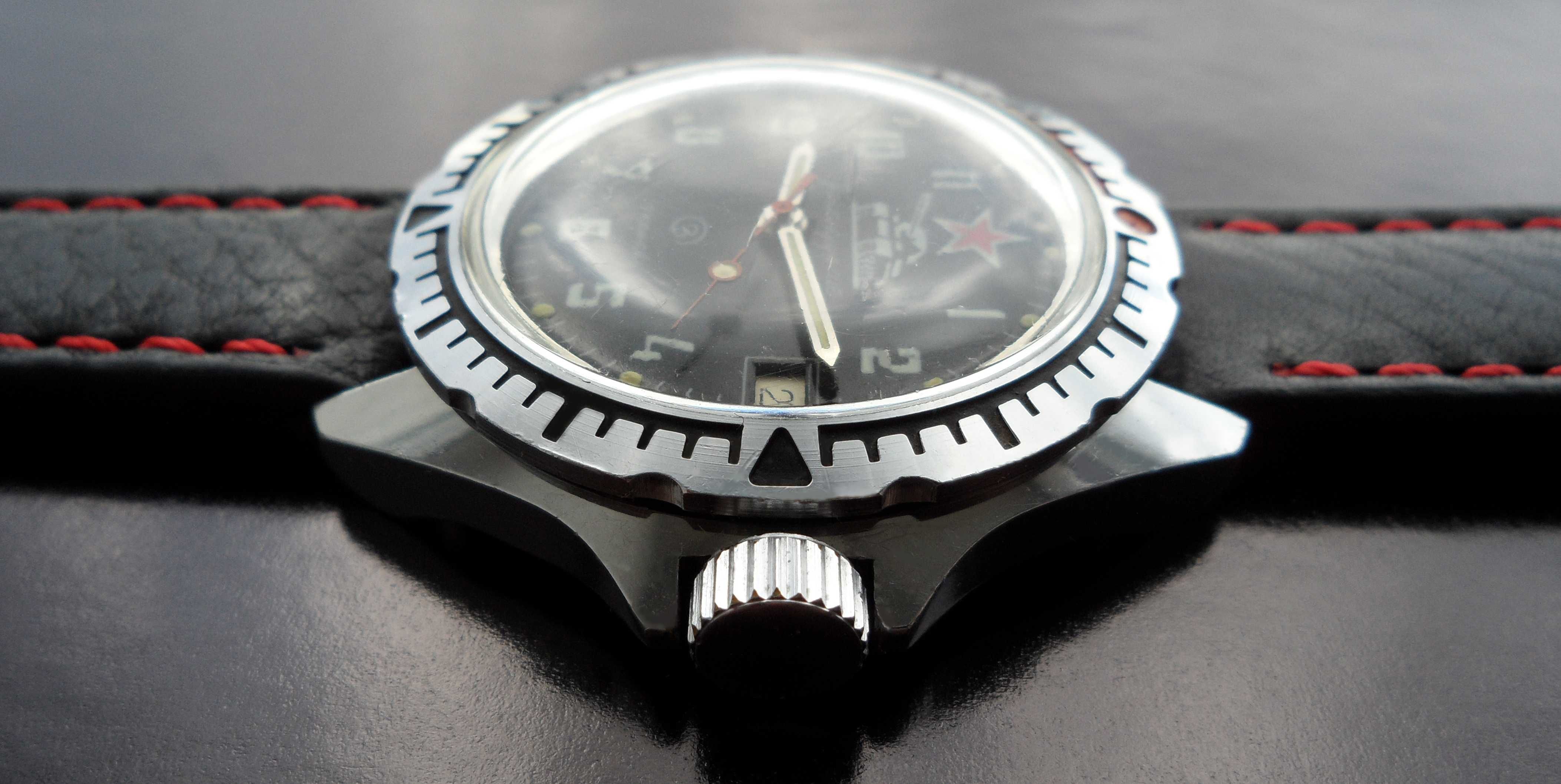 «ТАНКОВЫЕ_80-х._ КОМАНДИРСКИЕ» часы мужские, МЕХАНИКА, сделано в СССР.