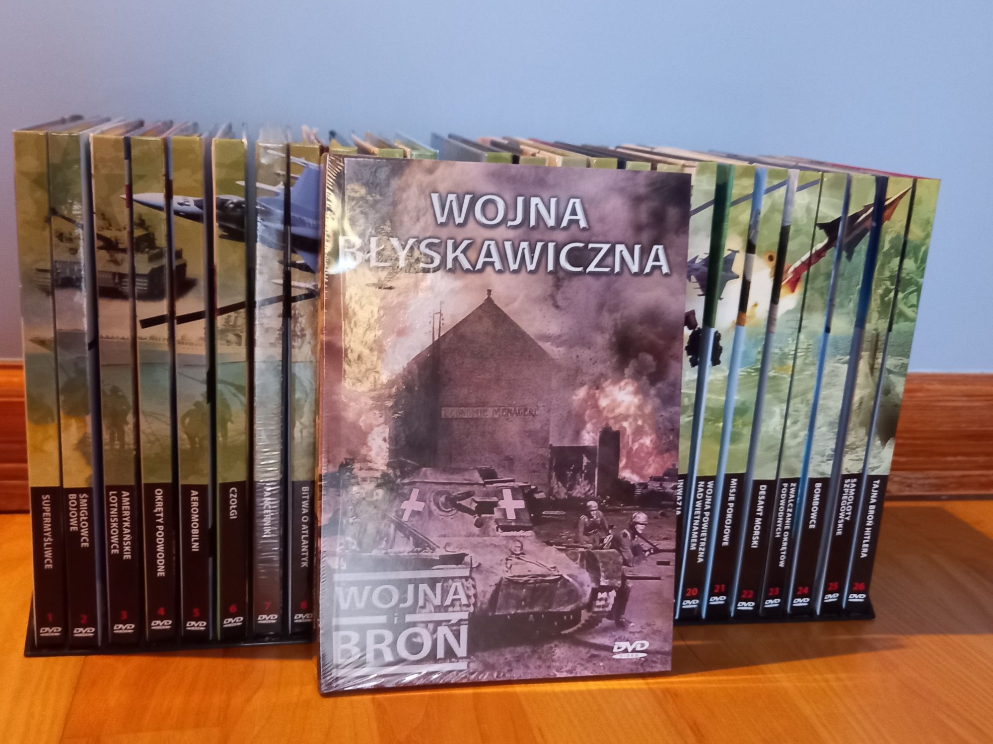 Wojna i Broń - kolekcja 26 płyt DVD