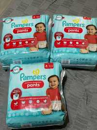 Pieluszki pampers premium 1 paczka + 3 paczki premium pants roz 4