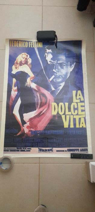 Grande poster Vintage 98×68