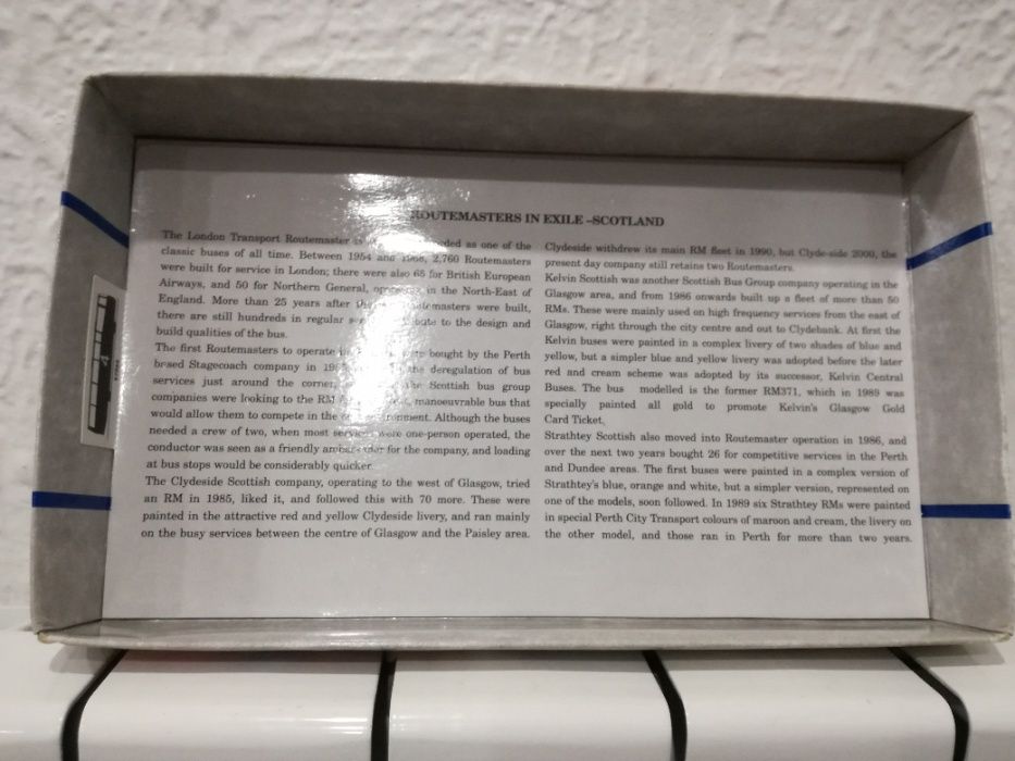 CORGI-Routemasters In Exile Scotland- Ref. 97066 - Edição Limitada