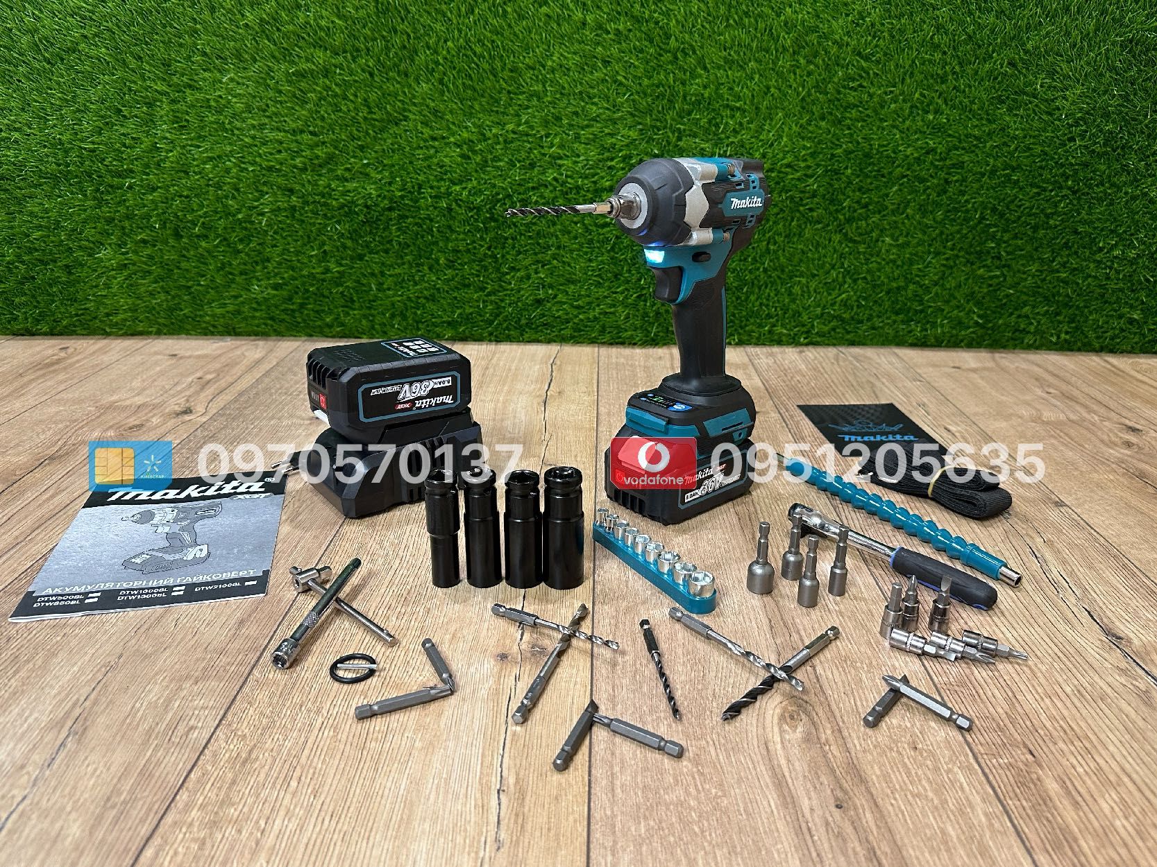 Акумуляторний Гайковерт Makita DTW500BL 36V 8Ah Крутний момент 500 Нм