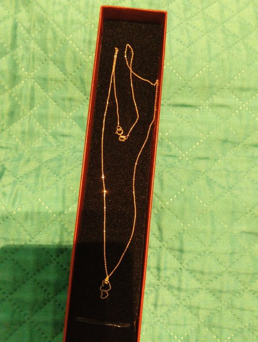 Złoty łańcuszek damski