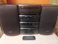 Wieza  Technics SE-CH505+Kolumny +Pilot
