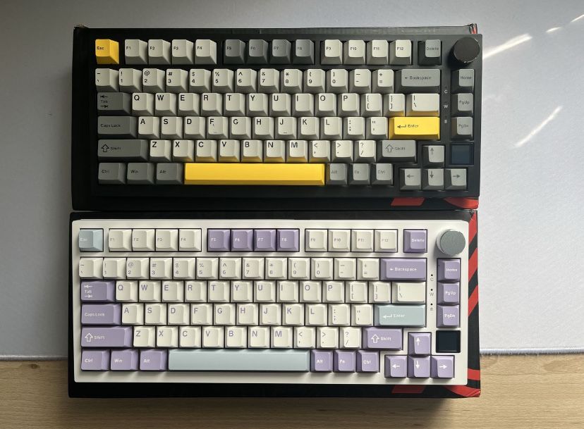 Ajazz ak820 pro клавіатура механічна, з екраном, ігрова клавіатура