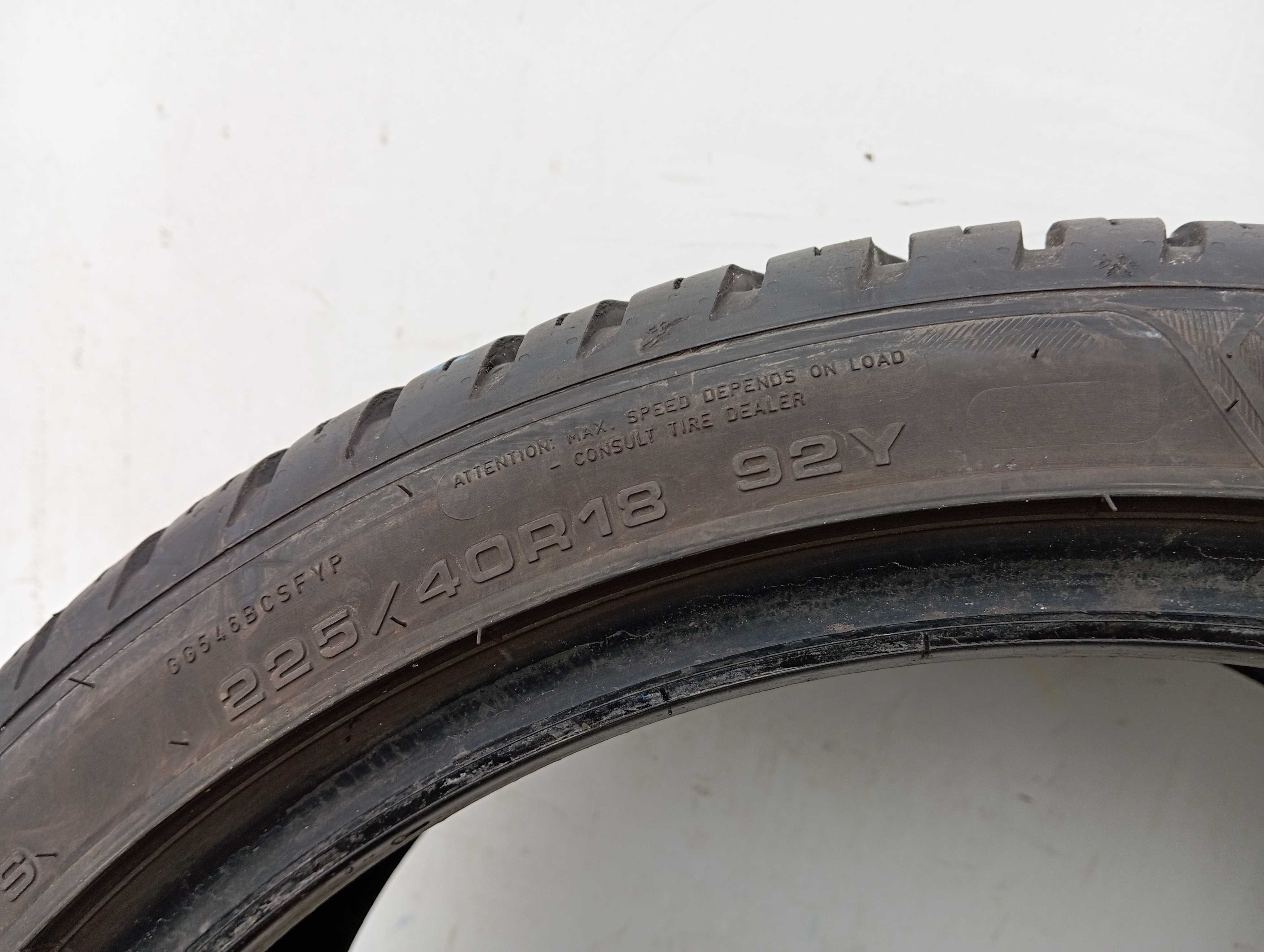 1x 225/40 R18 92Y Goodyear Vector 2022r 6,8mm