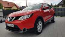 Nissan Qashqai QASHQAI 1.6 Turbo Benzyna Piękny kolor Ledy Alufelgi Chromy HAK