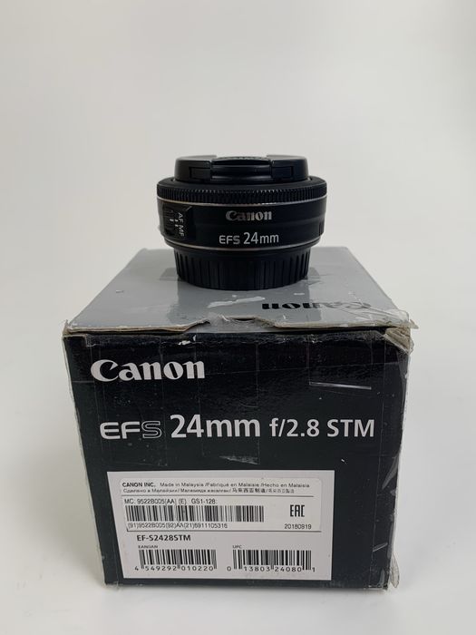 Фотообʼєктив Canon 24mm f/2.8 STM