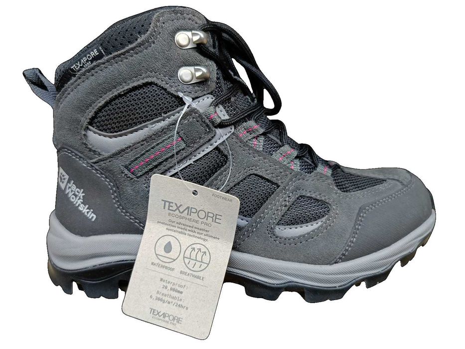 NOWE buty damskie JACK WOLFSKIN VOJO 3 Texapore MID trekkingowe r. 40