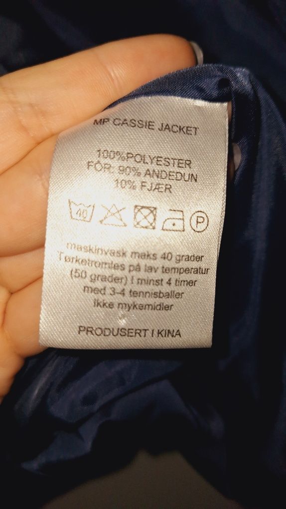 Kurtka kaczy puch XL ciepła Marie Philippe