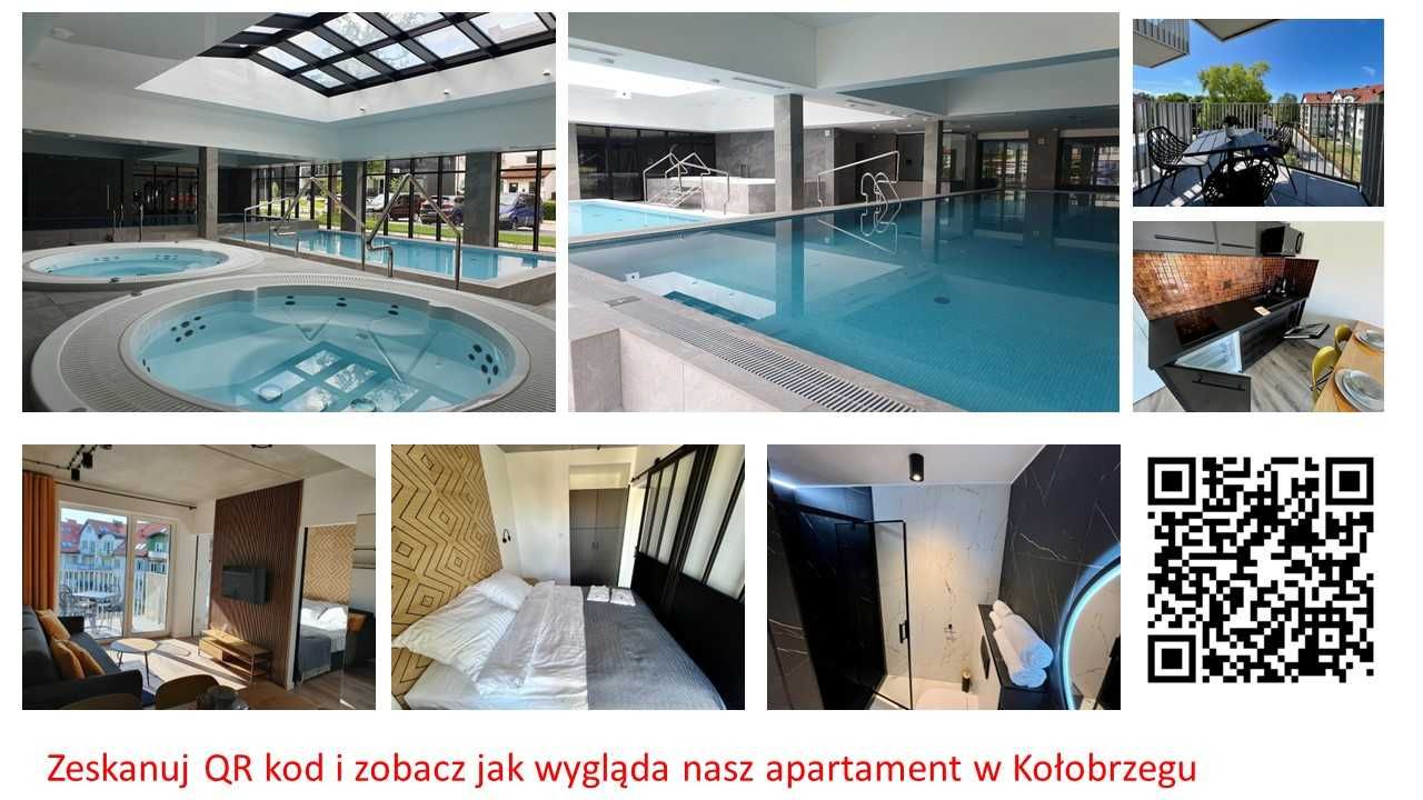 Stylowy Loft_KOŁOBRZEG_w cenie 2 baseny, 2 jacuzzi, sauna, bawialnia