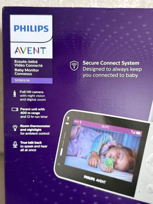 Elektroniczna niania Philips Avent SCD923/26