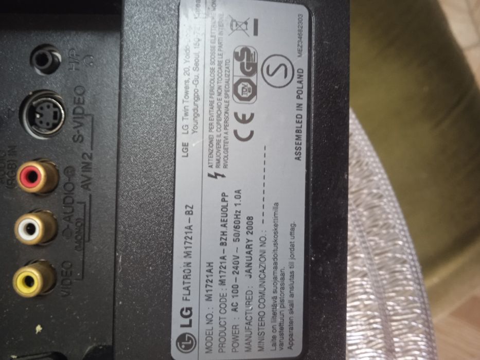 Monitor ou televisor " HP"