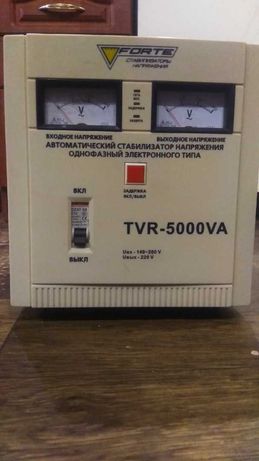 Стабилизатор напряжения Forte TVR-5000VA