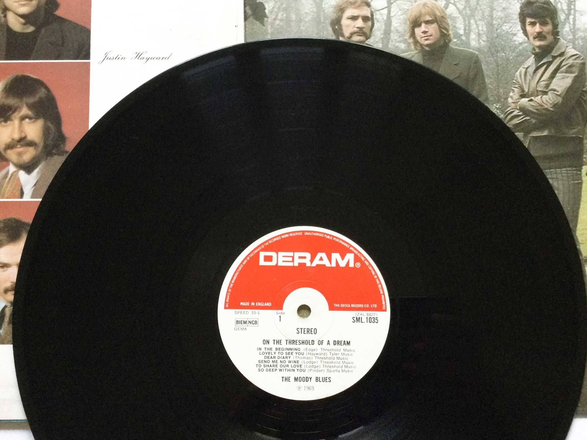 The Moody Blues - 4 discos de vinil a venda. Pop rock LPs.