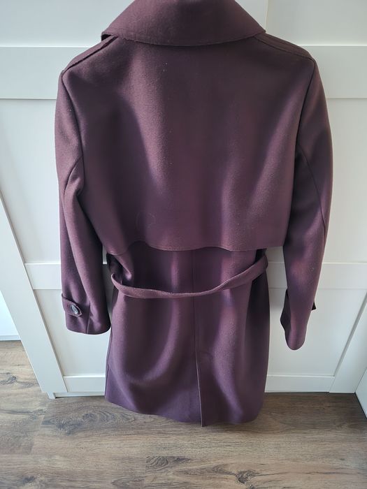 Płaszcz massimo dutti 40 z wełną