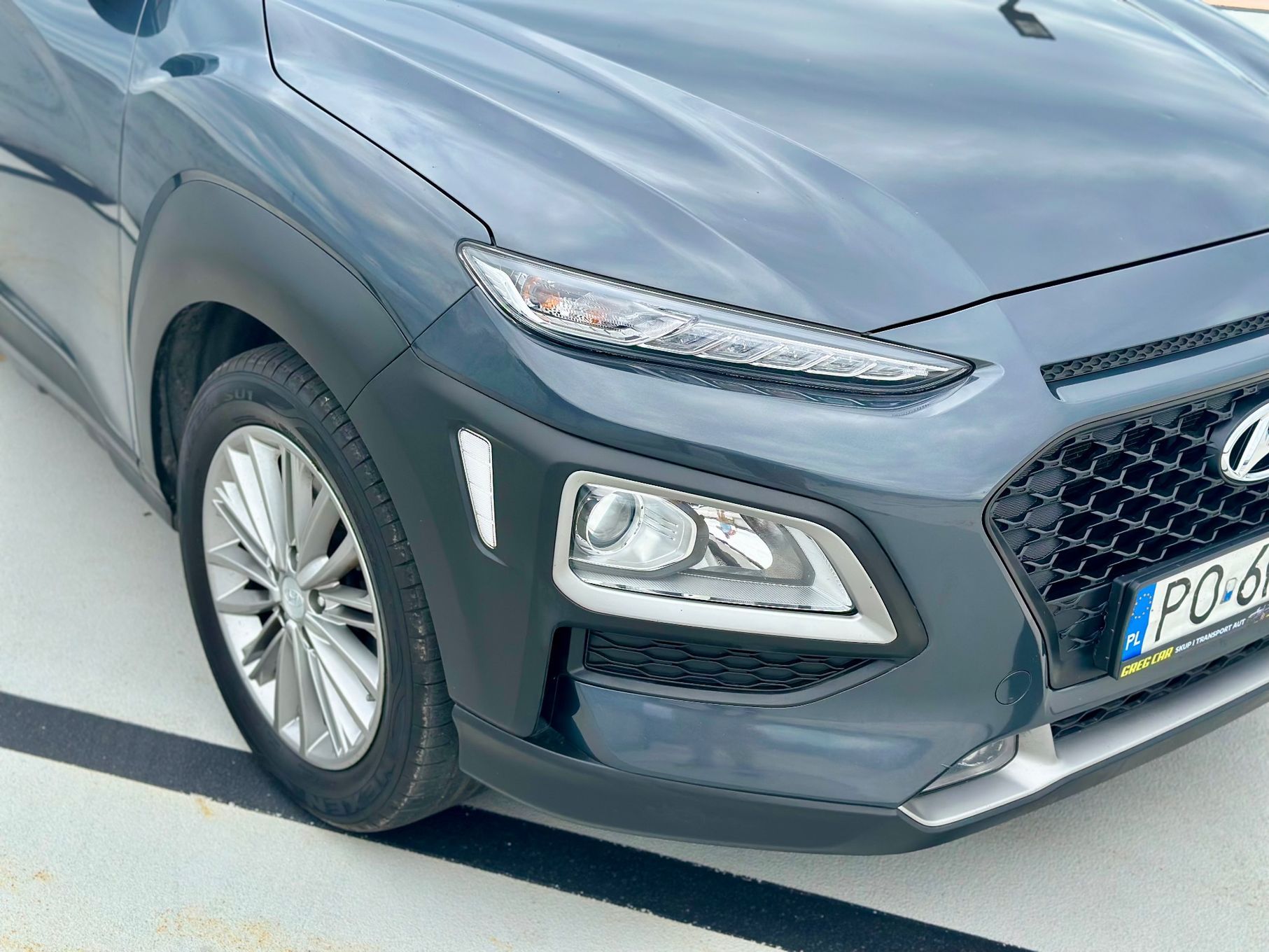 Hyundai Kona Hyundai Kona 1.6T-GDI 177KM Automat POLSKI SALON 1 właściciel*ASO*
