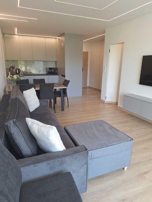 Apartament 2 sypialnie przy plaży z garażem i klimą Gdańsk Letnica