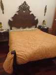 Mobilia de quarto - Cama, comoda e duas mesas de Cabeceira