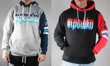 NOWE bluzy kangur El Polako Classic 34 logo Hoodie 2 Colors z kapturem