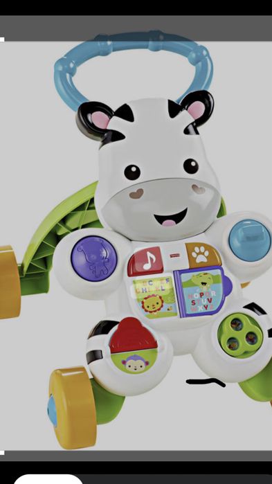 chodzik Fisher price zebra.