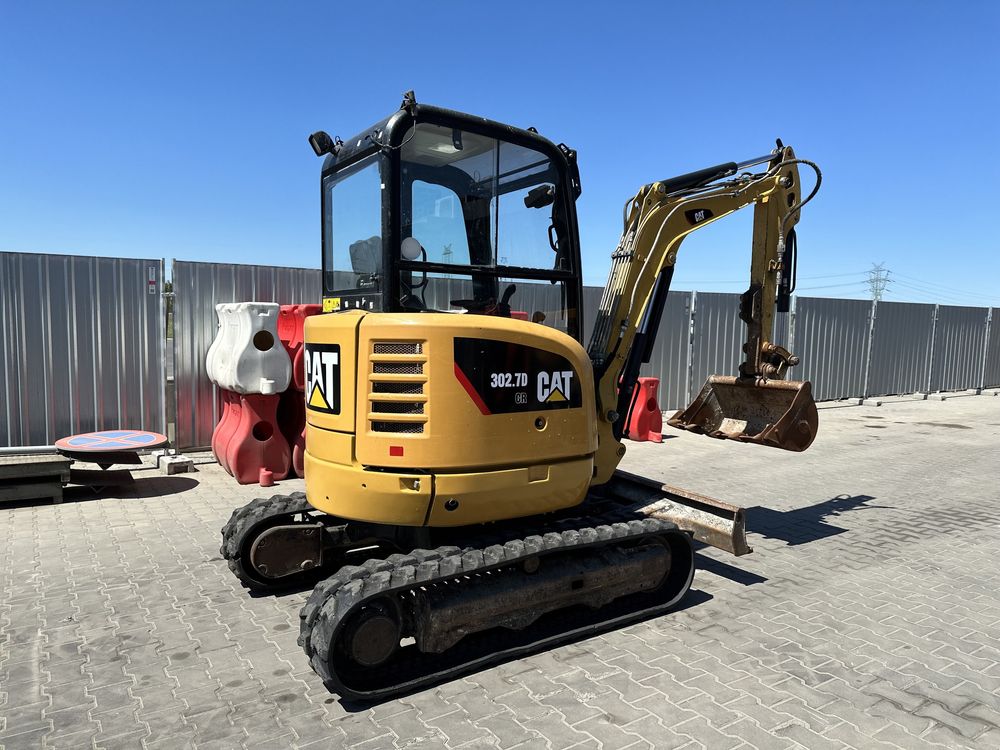 Minikoparka CAT 302.7 (JCB,Kubota,bobcat) 2014r. FV23%