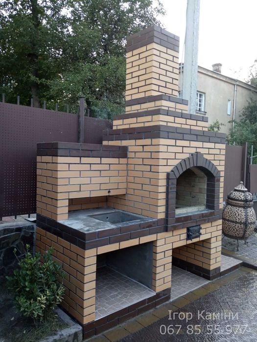 Проектування монтаж будівництво камінів барбекю мангалів пічок лежанок