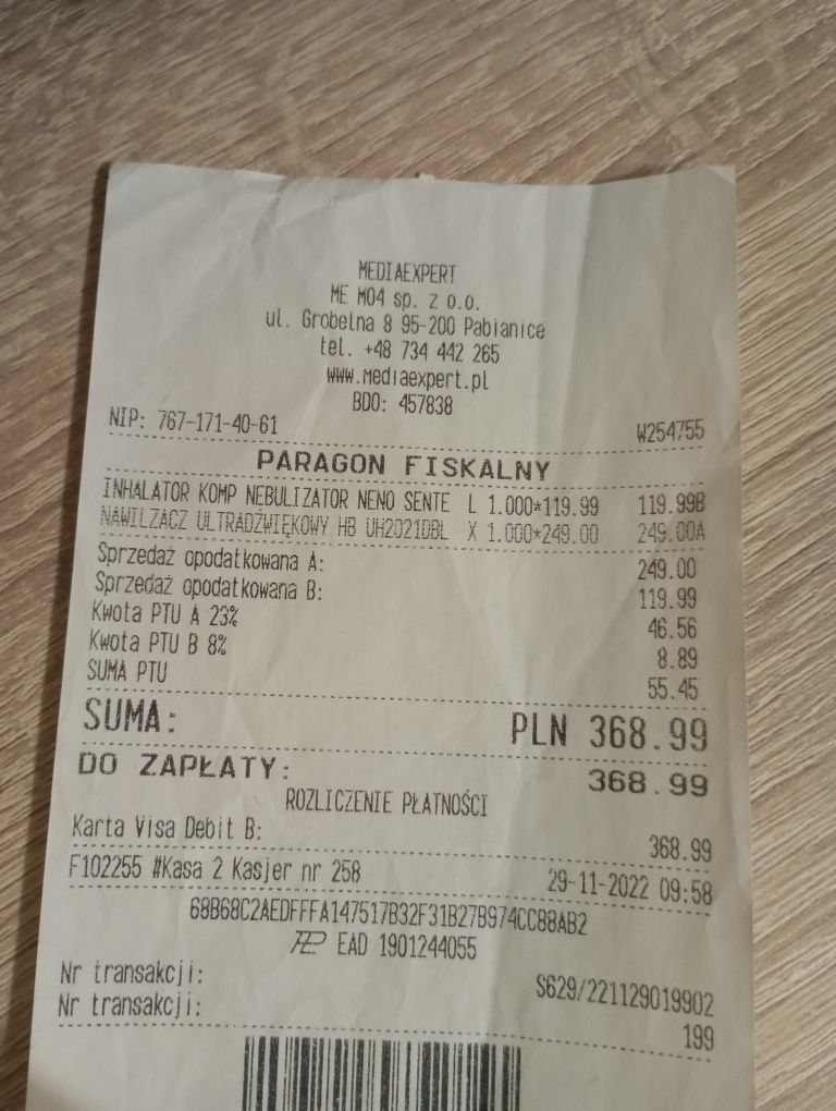 Nawilżacz powietrza