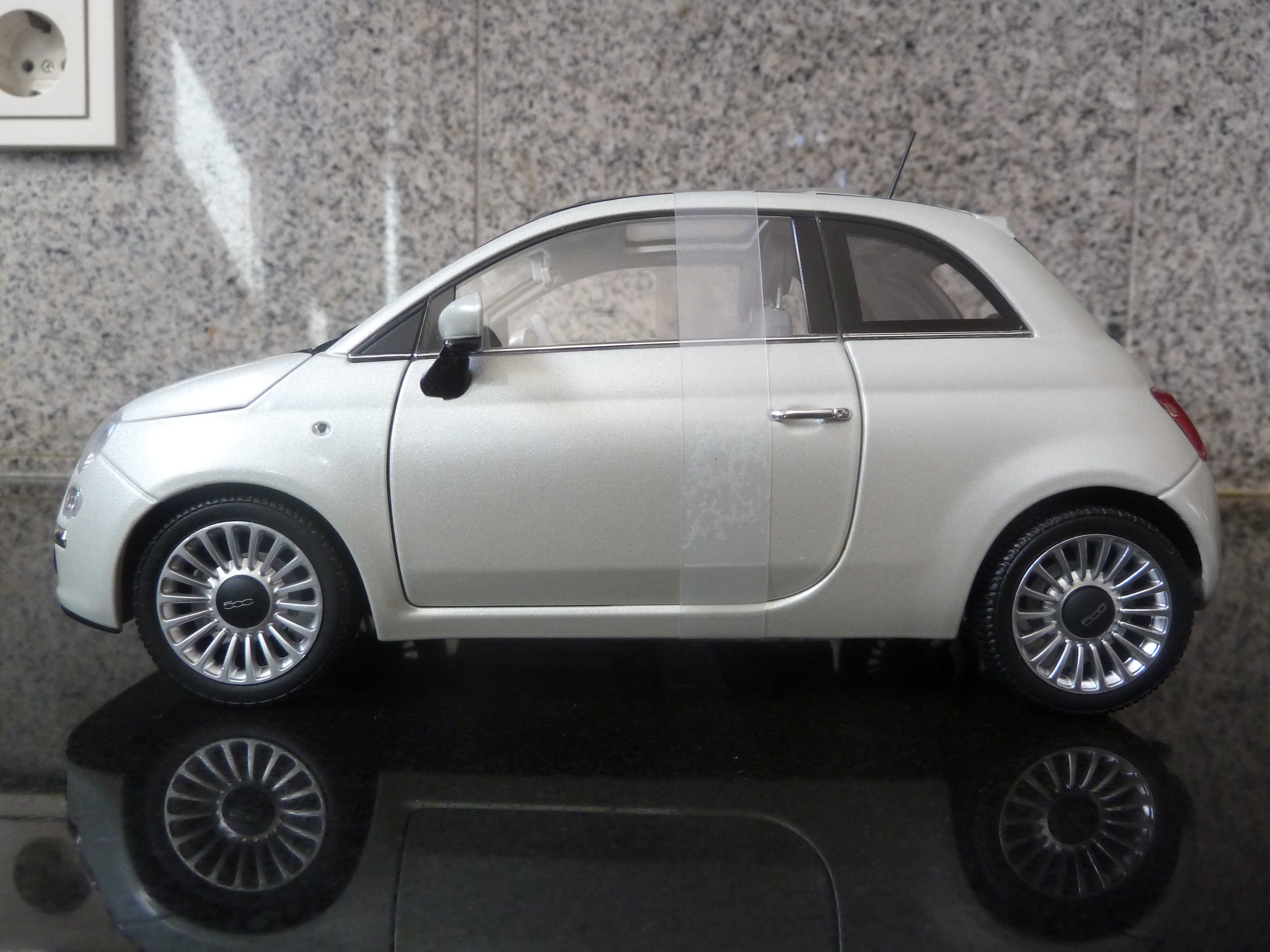 1:18 Norev, Fiat Nuova 500, AutoArt, Minichamps