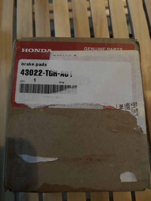 Pastilhas Travão Traseiras Originais - Novas - Honda Civic Type R