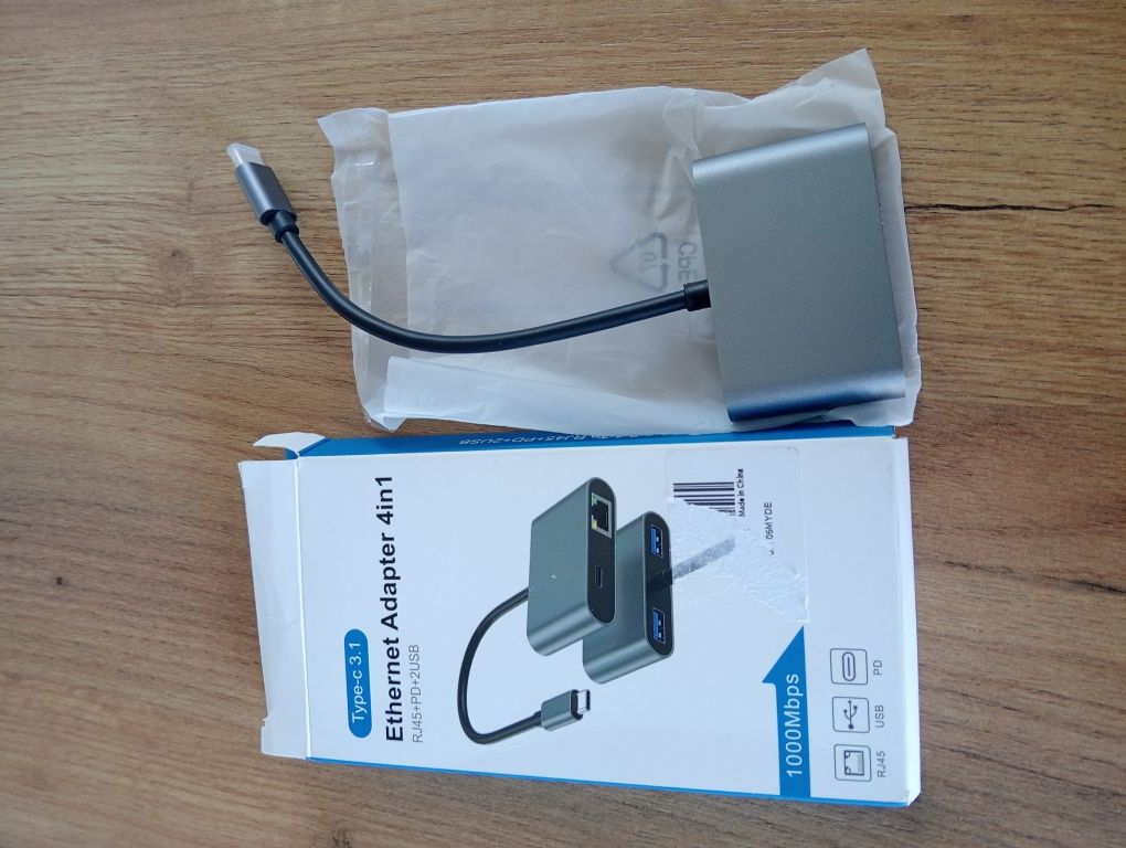 Adapter 4 in 1 ethernet