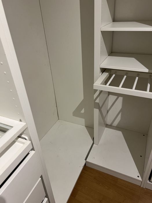Roupeiro completo de canto IKEA