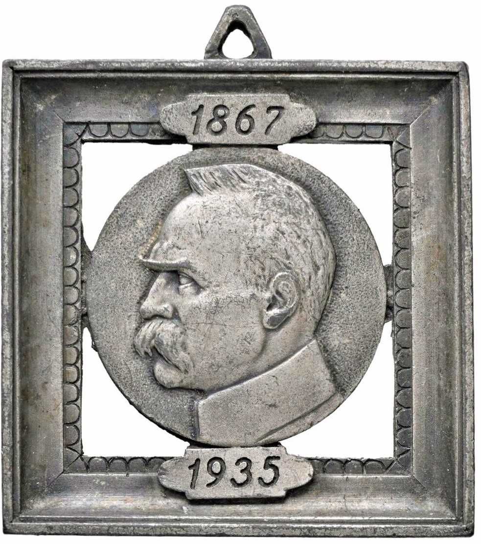 Plakieta Józef Piłsudski (1935) / rzadkość