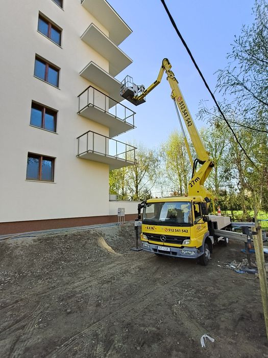 Zwyżka ,Podnośnik koszowy 27m ,Usługi Podnośnikowe, Mikoszewo, Stegna