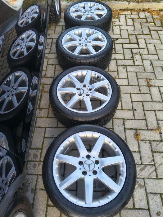 Mercedes Borbet koła felgi z oponami 5x112 17x7 1/2j 17x8.5 ET34