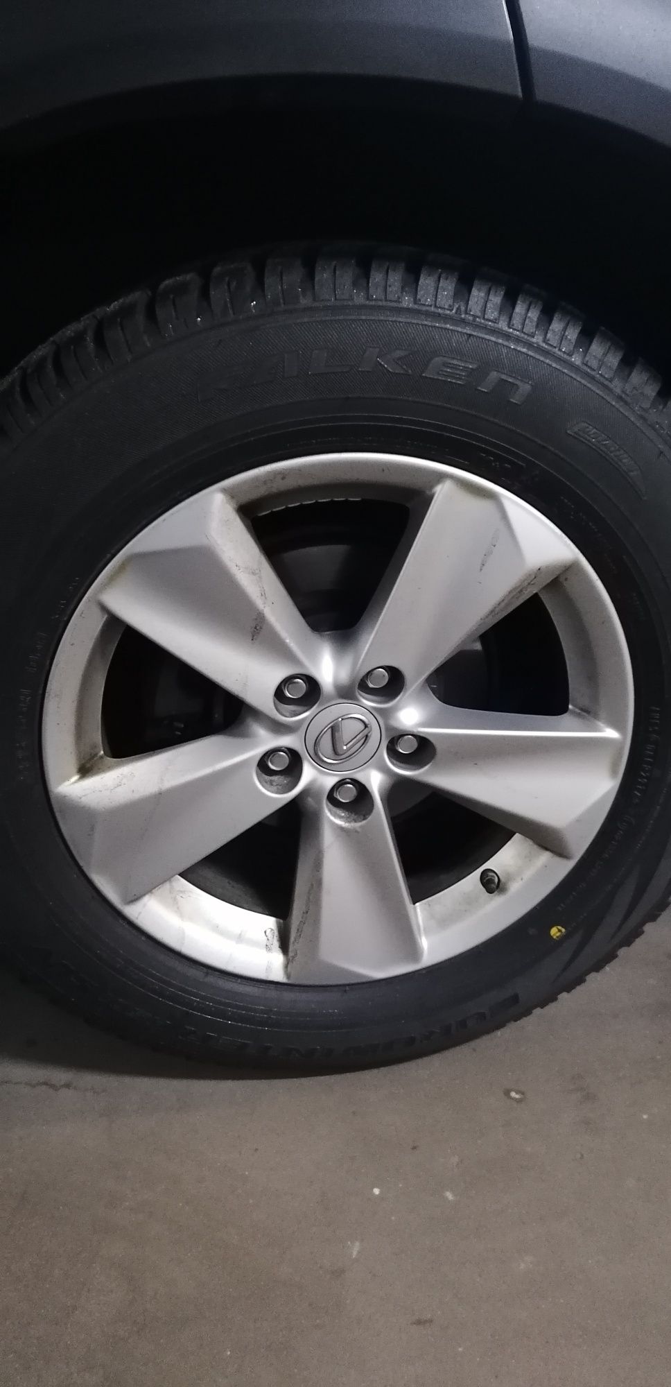 Koła lexus nx toyota  zimowe 17"  225/ 65/ 17 lexus toyota