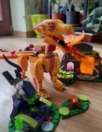 LEGO Elves 41175 kolekcjonerskie niekompletne Smok Ognia i Azari