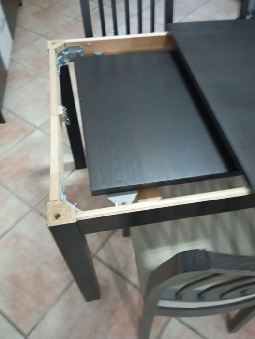 Mesa cozinha extensível como nova