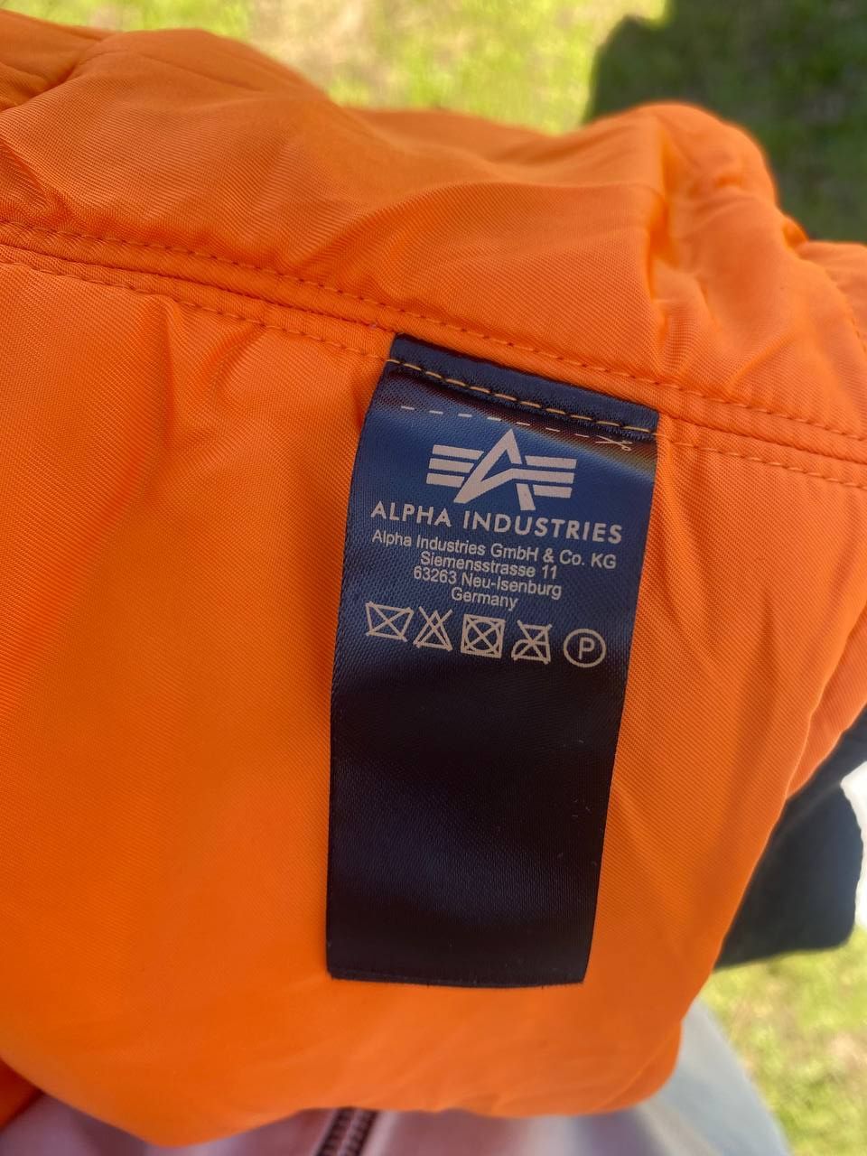 Бомбер Alpha Industries ma-1