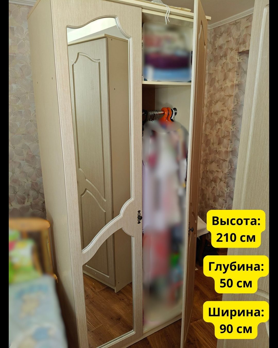 Продам два плотяных шкафа.