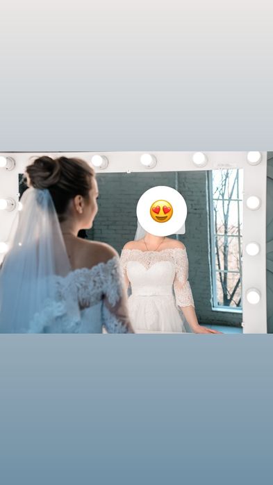 Весільне плаття білого кольору