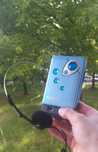 Walkman Panasonic RQ-SX43 po serwisie, słuchawki, zestaw