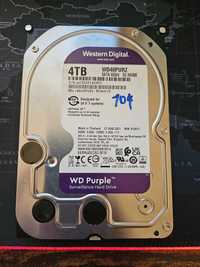 Dysk twardy HDD SATA WD Purple 4TB WD40PURZ 6Gb/s (posiadam 4 sztuki)