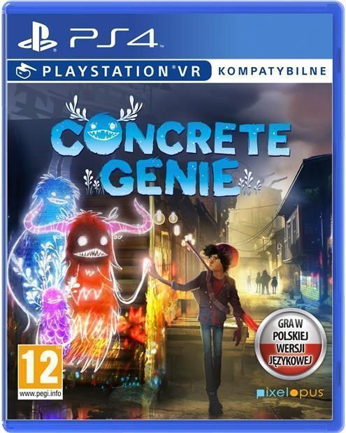 Concrete Genie - PS4 Nowa, dla dzieci, przygoda, Playstation 4