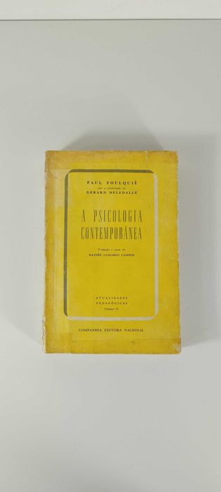 A Psicologia Contemporânea de Paul Folquié