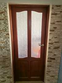 Drzwi drewniane 80 trzy sztuki