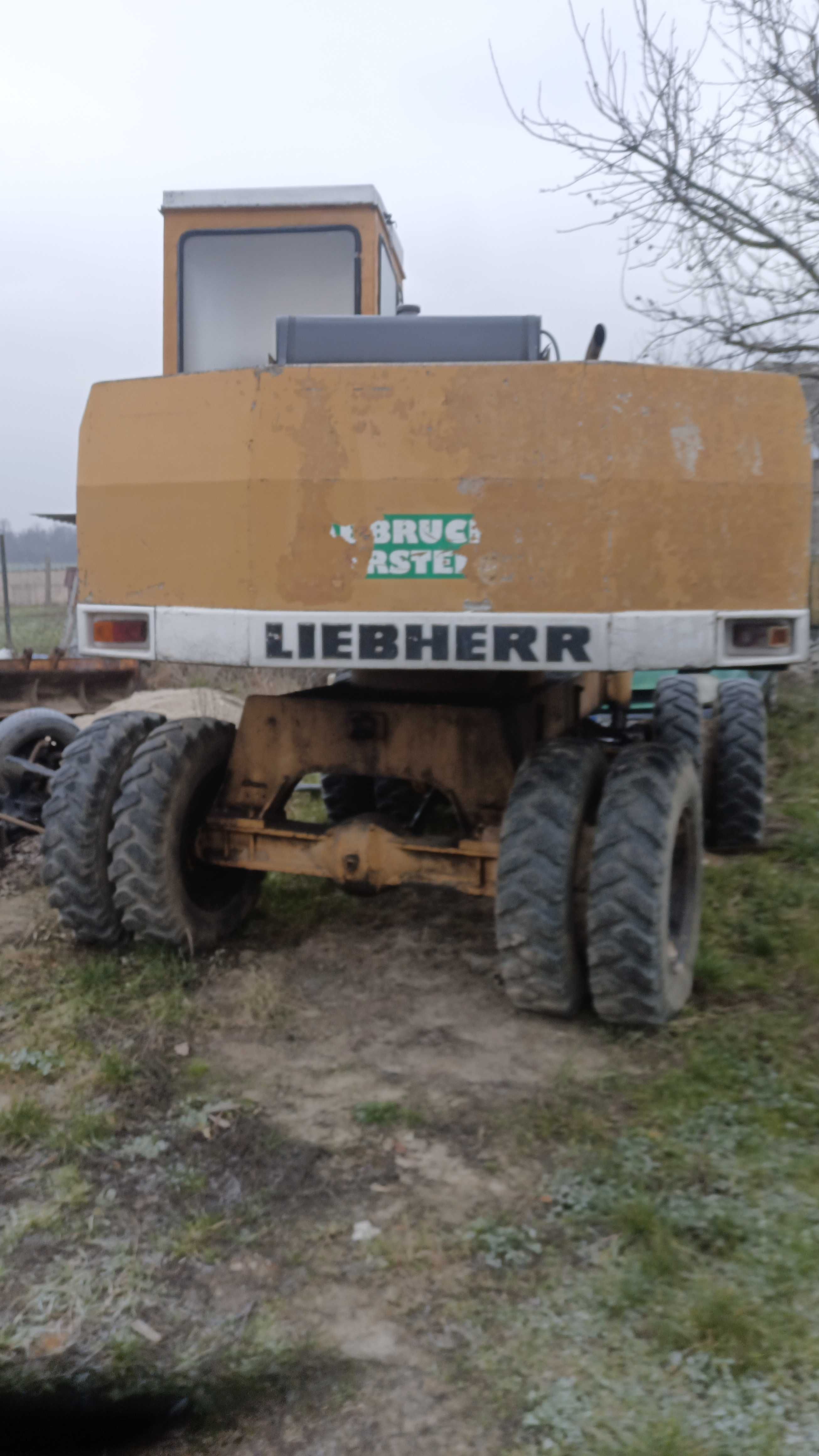 Koparka kołowa liebherr a901 dwie łyżki