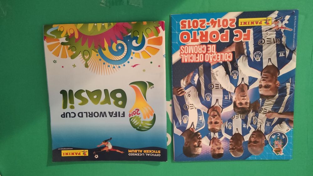 Cadernetas Panini Novas Vazias