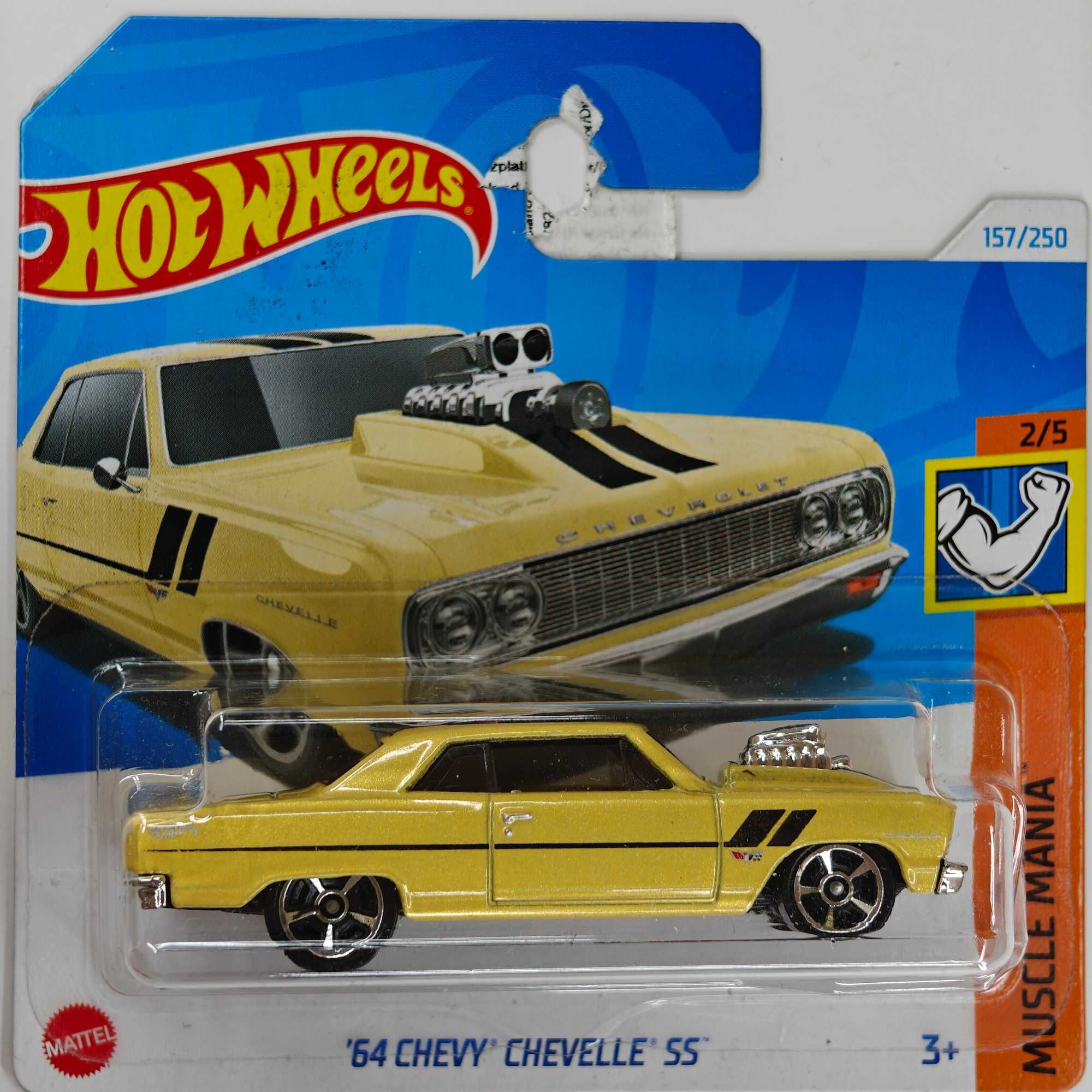 Hot Wheels Muscle Mania 2024 – 8 modeli Seria Dodge, Chevy, Mercury
