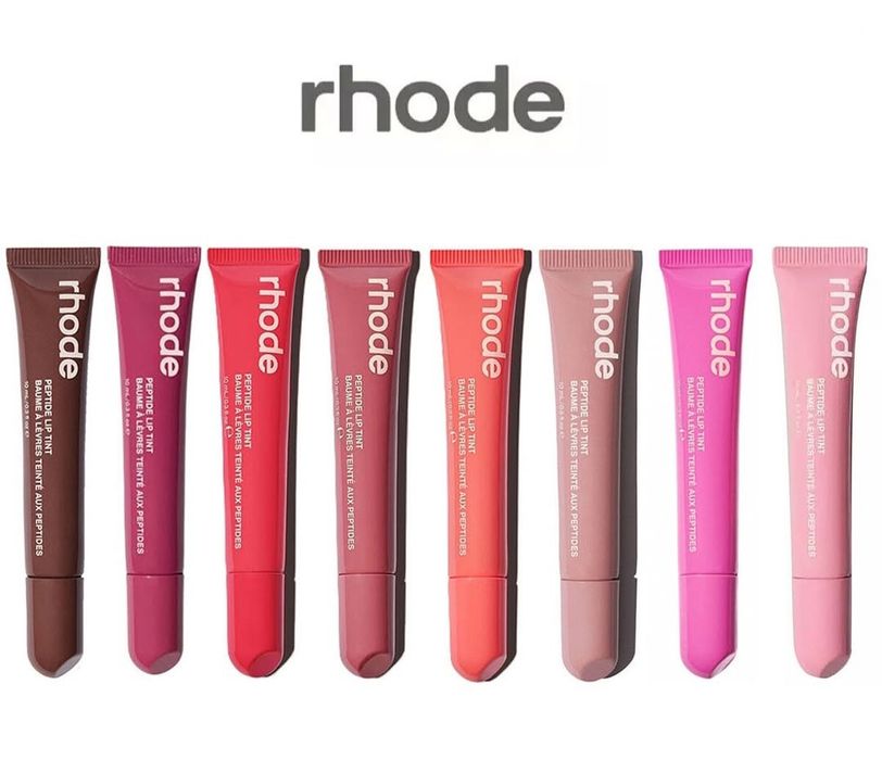 Бальзам тінт блиск помада для губ rhode peptide lip tint 9 кольорів